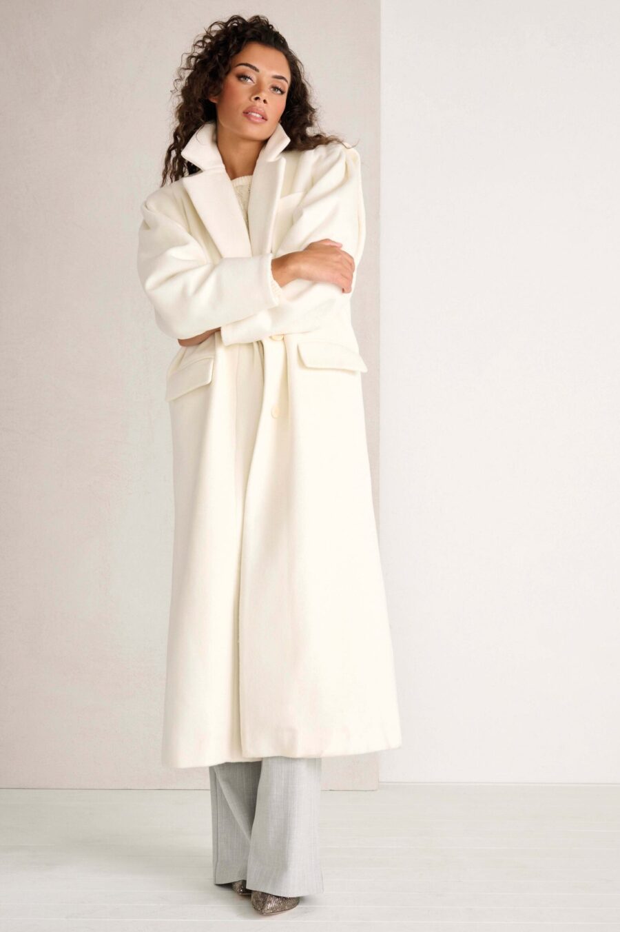 COAT X908 CREAM