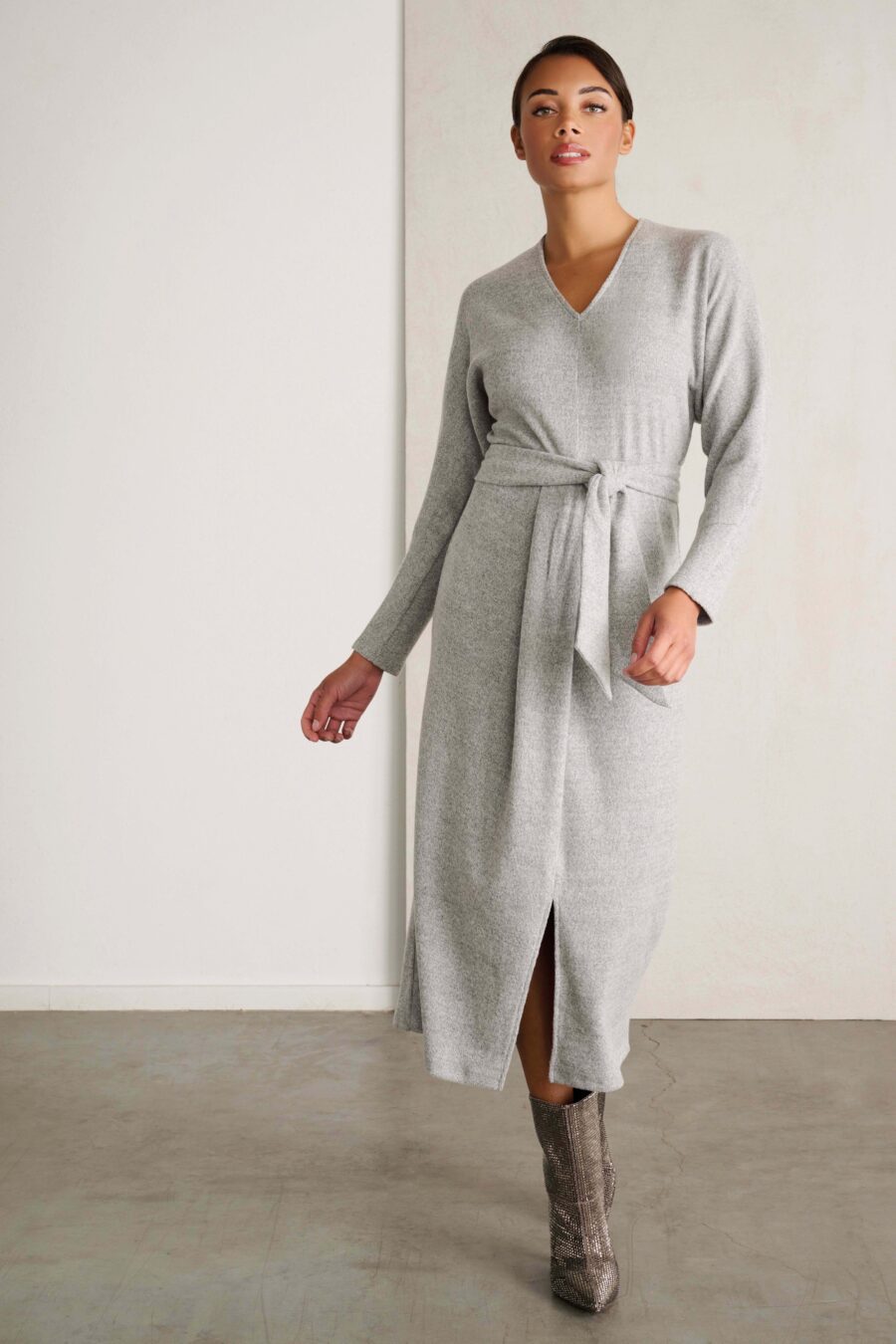 DRESS X420 GREY MELANGE